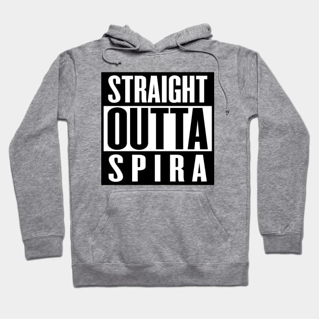 Straight Outta Spira Hoodie by inotyler